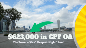 Singapore Shenton Way landscape representing safe retirement and financial peace.